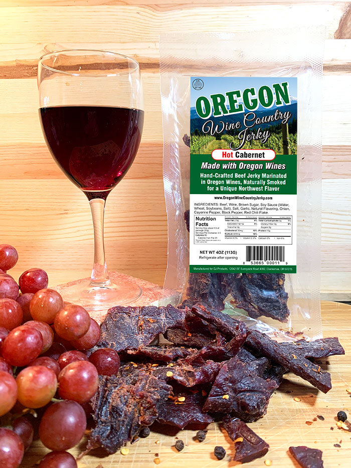 Oregon Wine Country Hot Beef Jerky