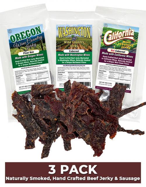 Wine Country Jerky Variety Pack